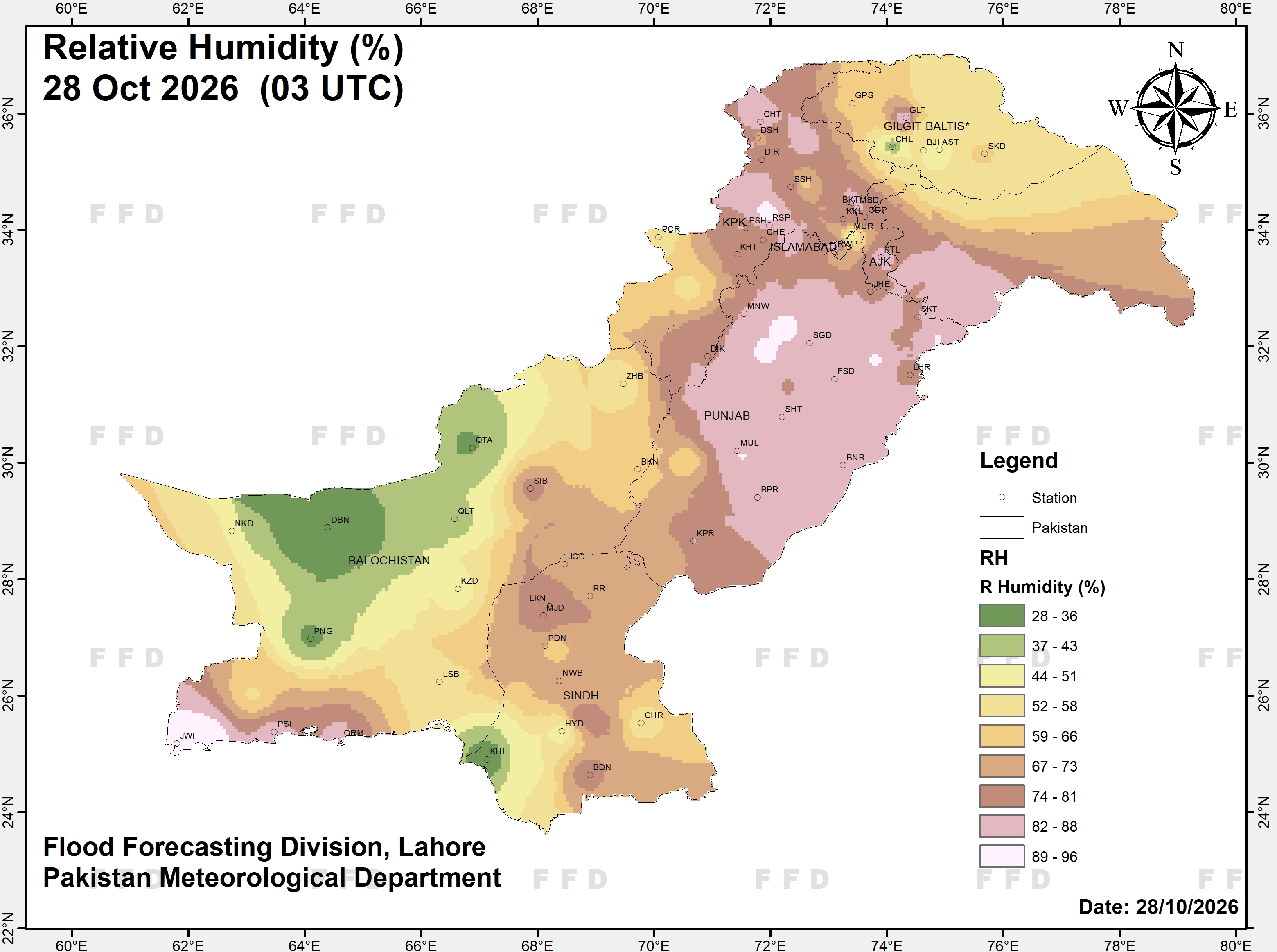 Humidity — FFD